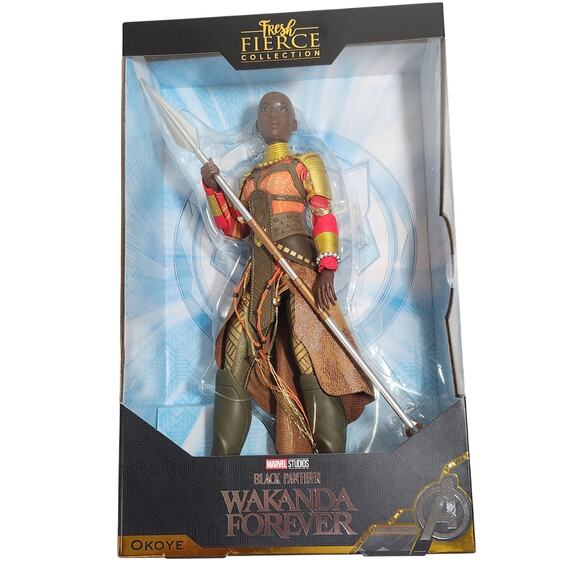 Marvel Wakanda Forever Okoye Fresh Fierce Collection Doll 2022 Brand New - Picture 1 of 8